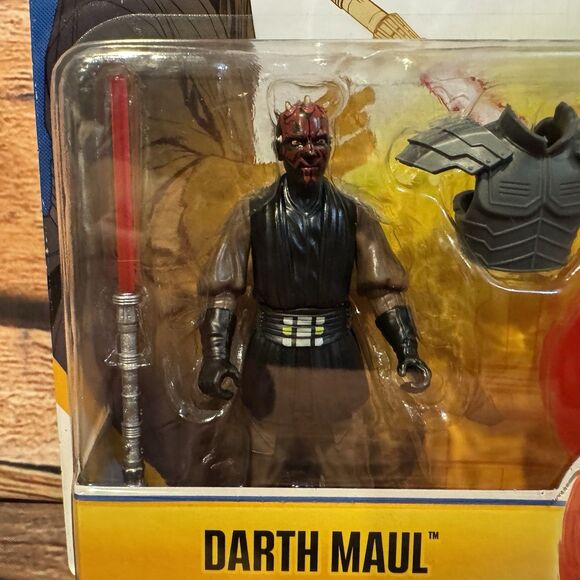Star Wars Darth Maul 4" Epic Hero Action Figure Hasbro Disney NIP Sealed Armor - Picture 2 of 8